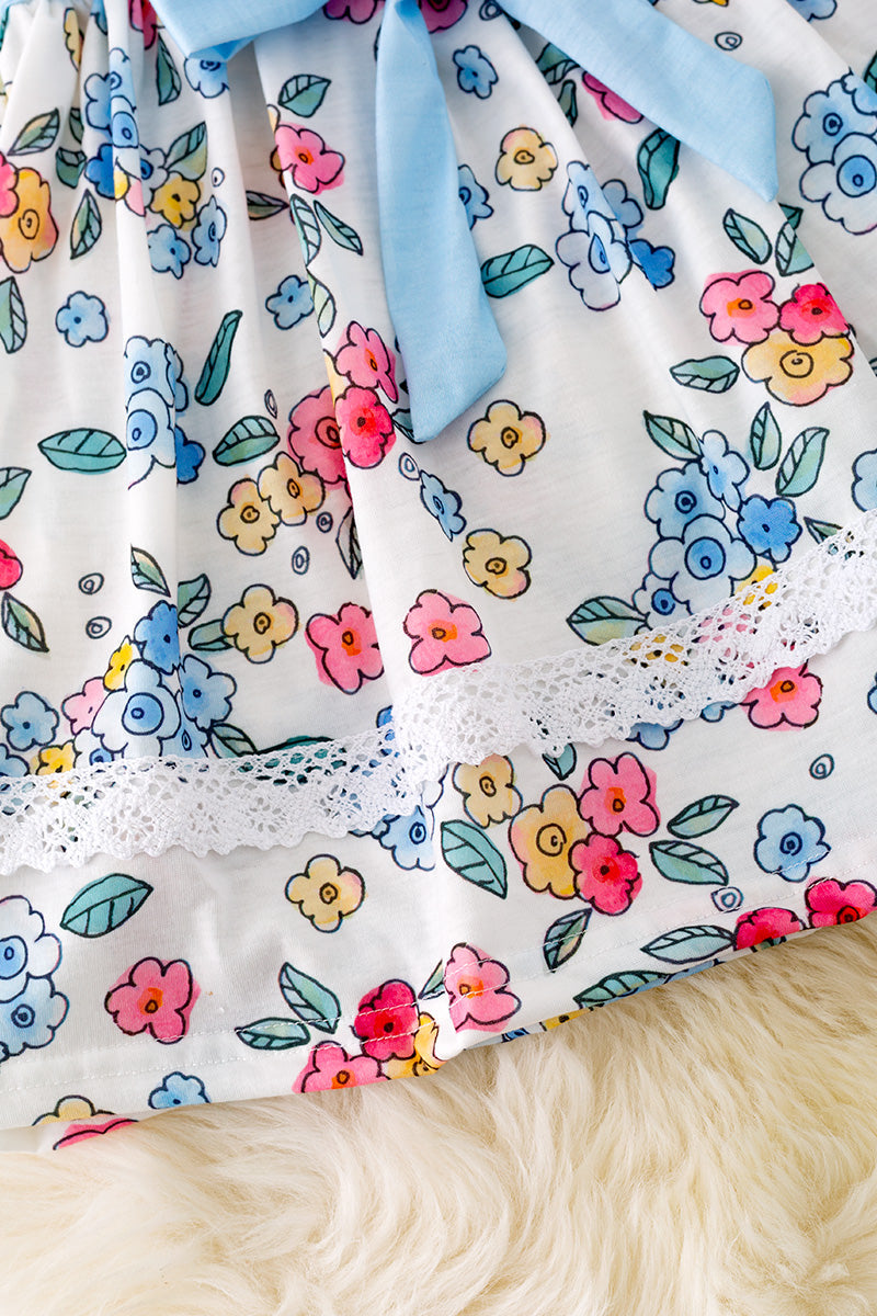 "Mama's Girl" Floral Printed Dress
