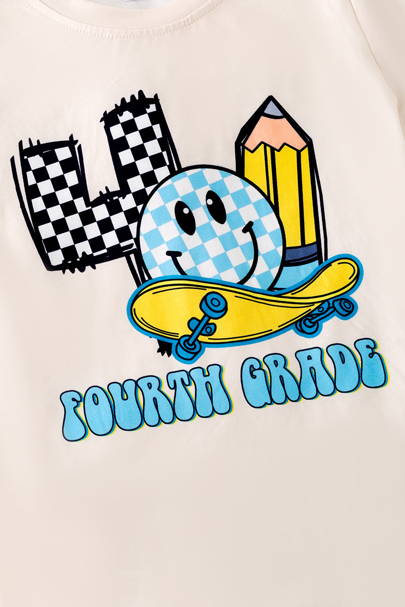 Back to school grade tee-shirt.