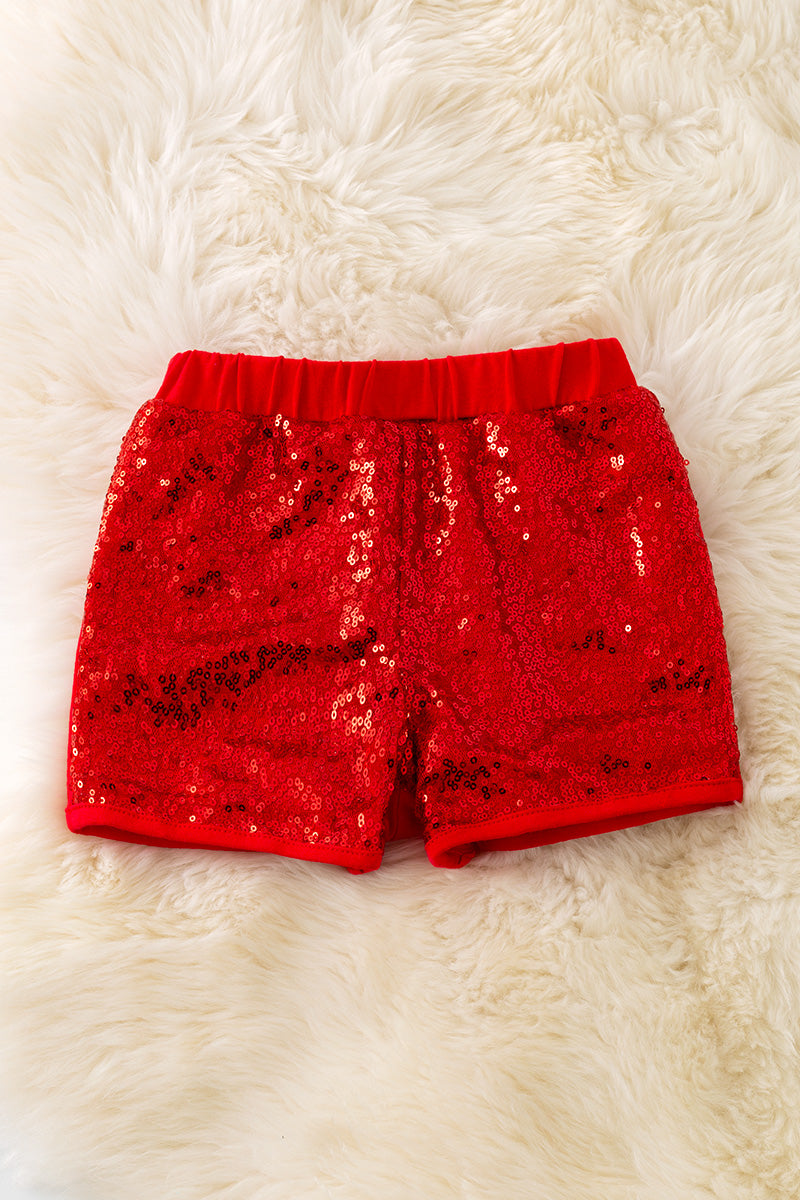 Girl front sequins shorts. Available in 3 colors.