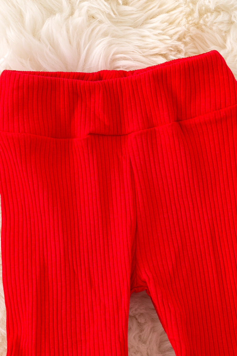 Girls ribbed bell bottoms! (AVAILABLE IN 6 COLORS)