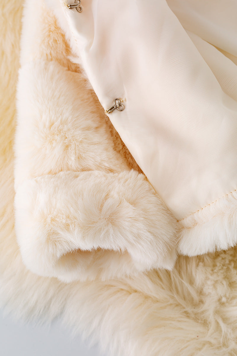 Furr puffy jacket, lux jacket.