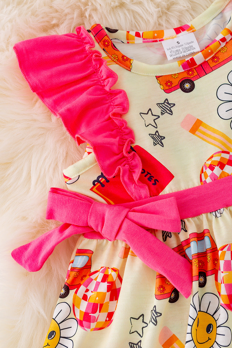 Colorful back to school 2 piece set.