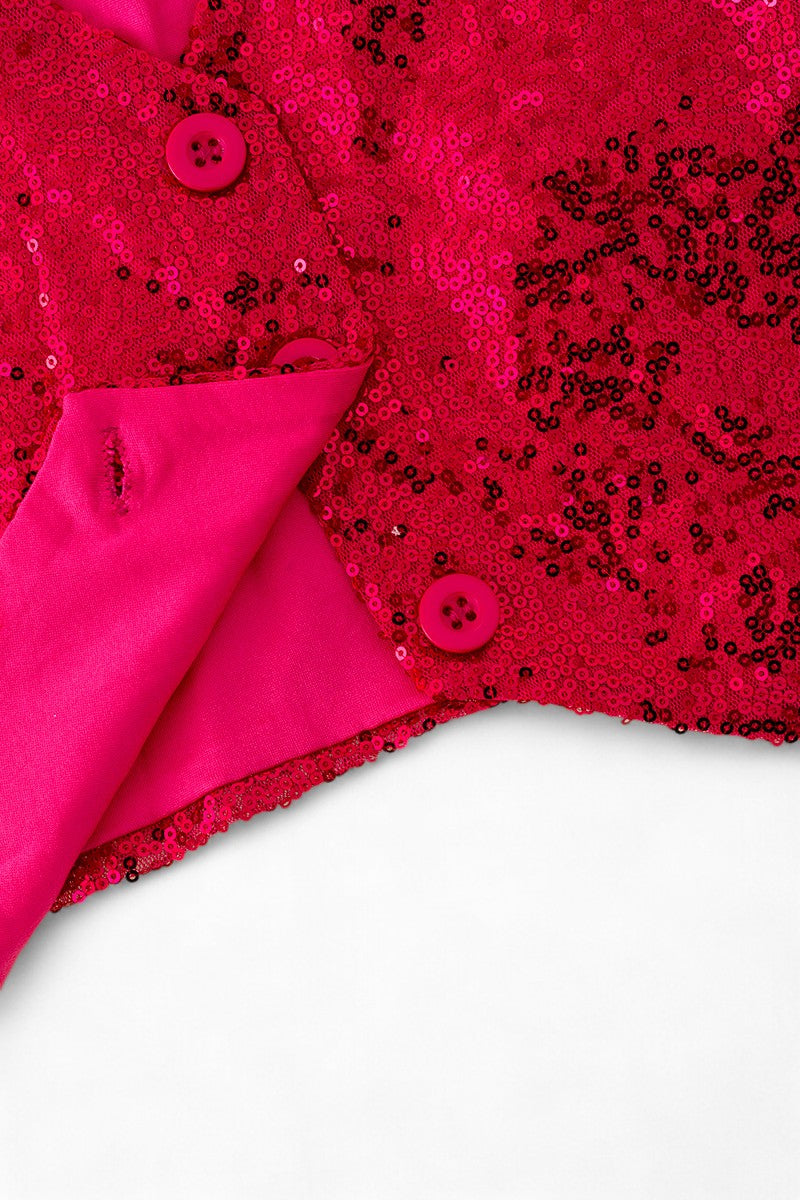 Sequins vest perfect for any occasion.