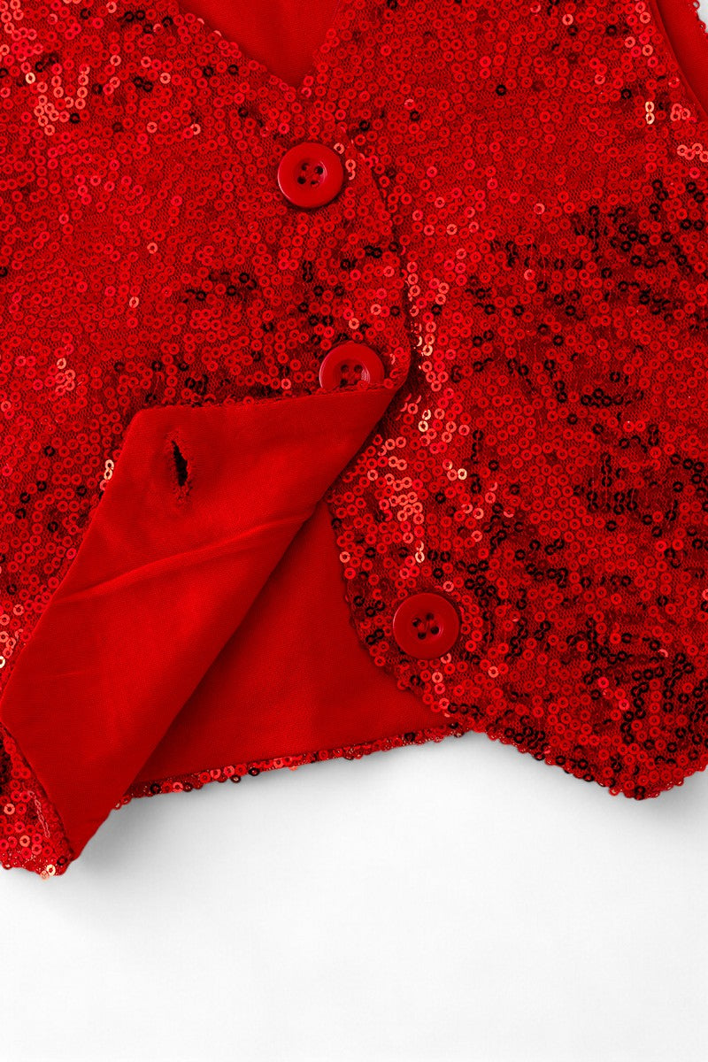 Sequins vest perfect for any occasion.