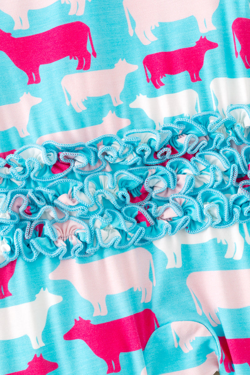 🎍Bamboo baby onesie with matching headband.