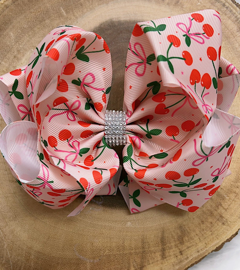 6.5" Wide double layer hair bows.