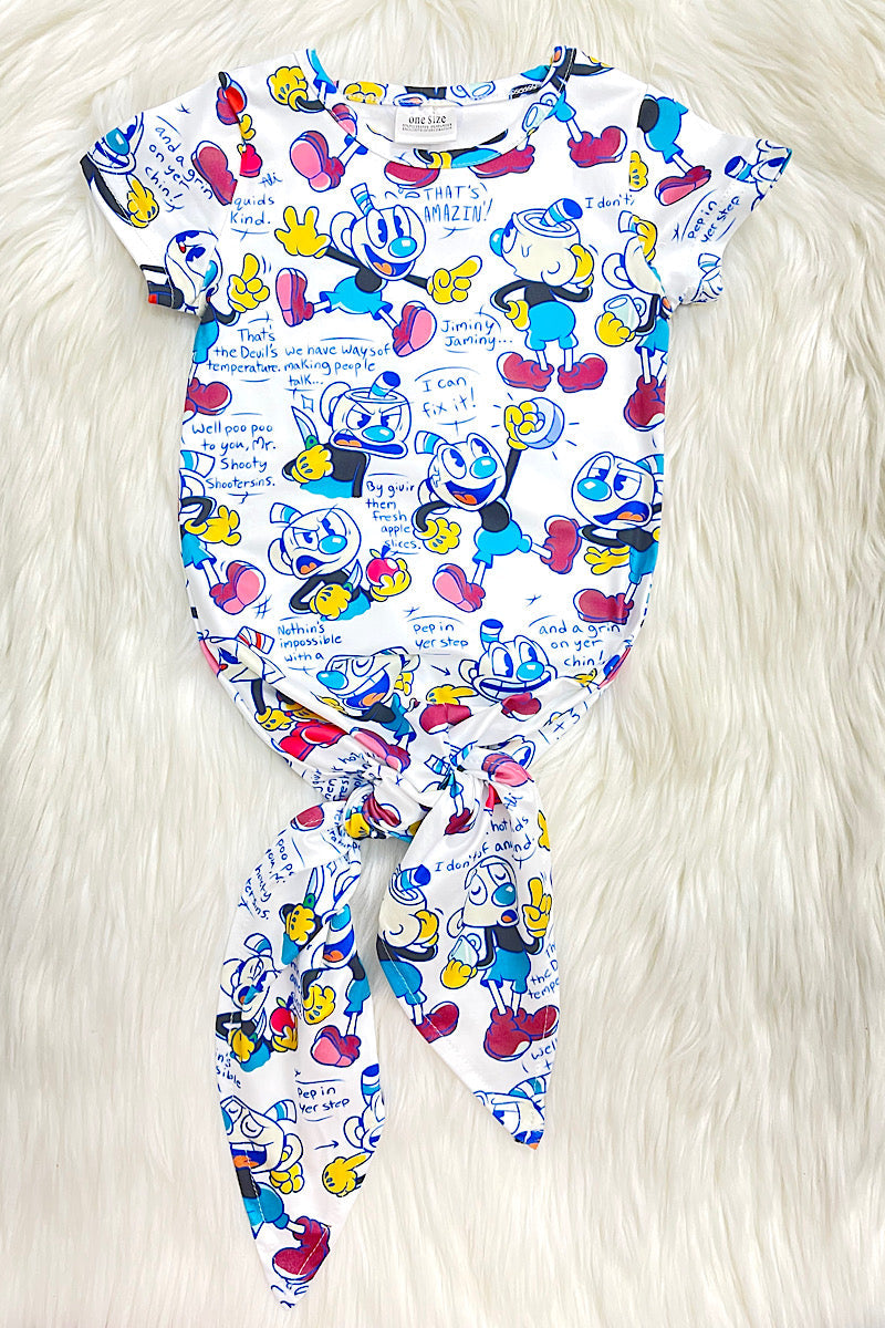 CHARACTER PRINTED BABY GOWN. PJB251522017=ONE SIZE