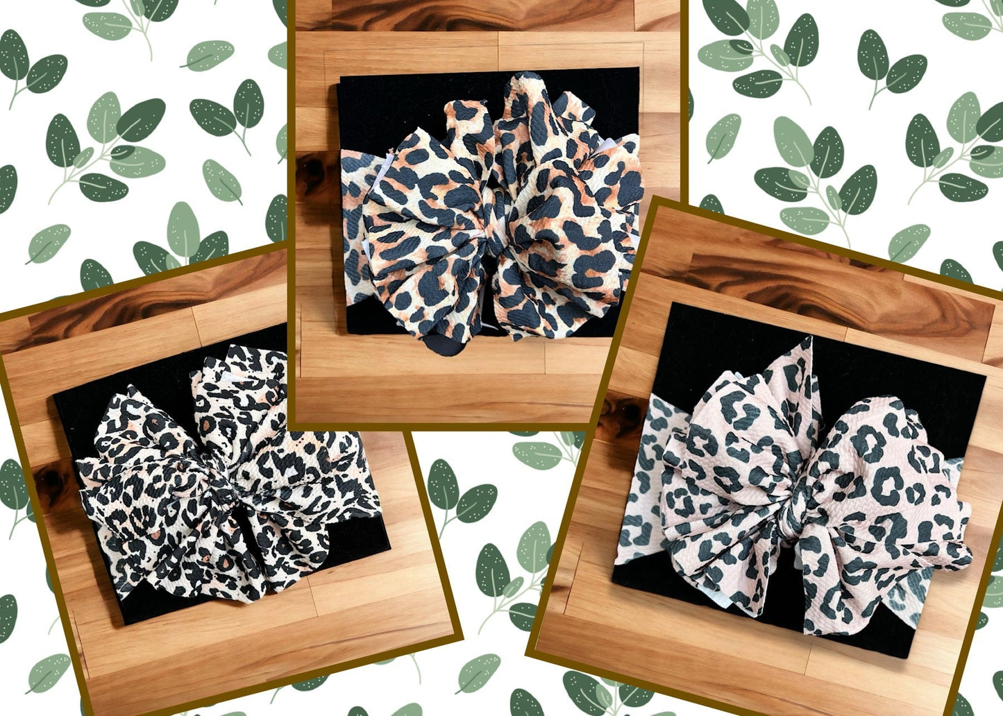 Animal printed large headband. F-DLH2368K
