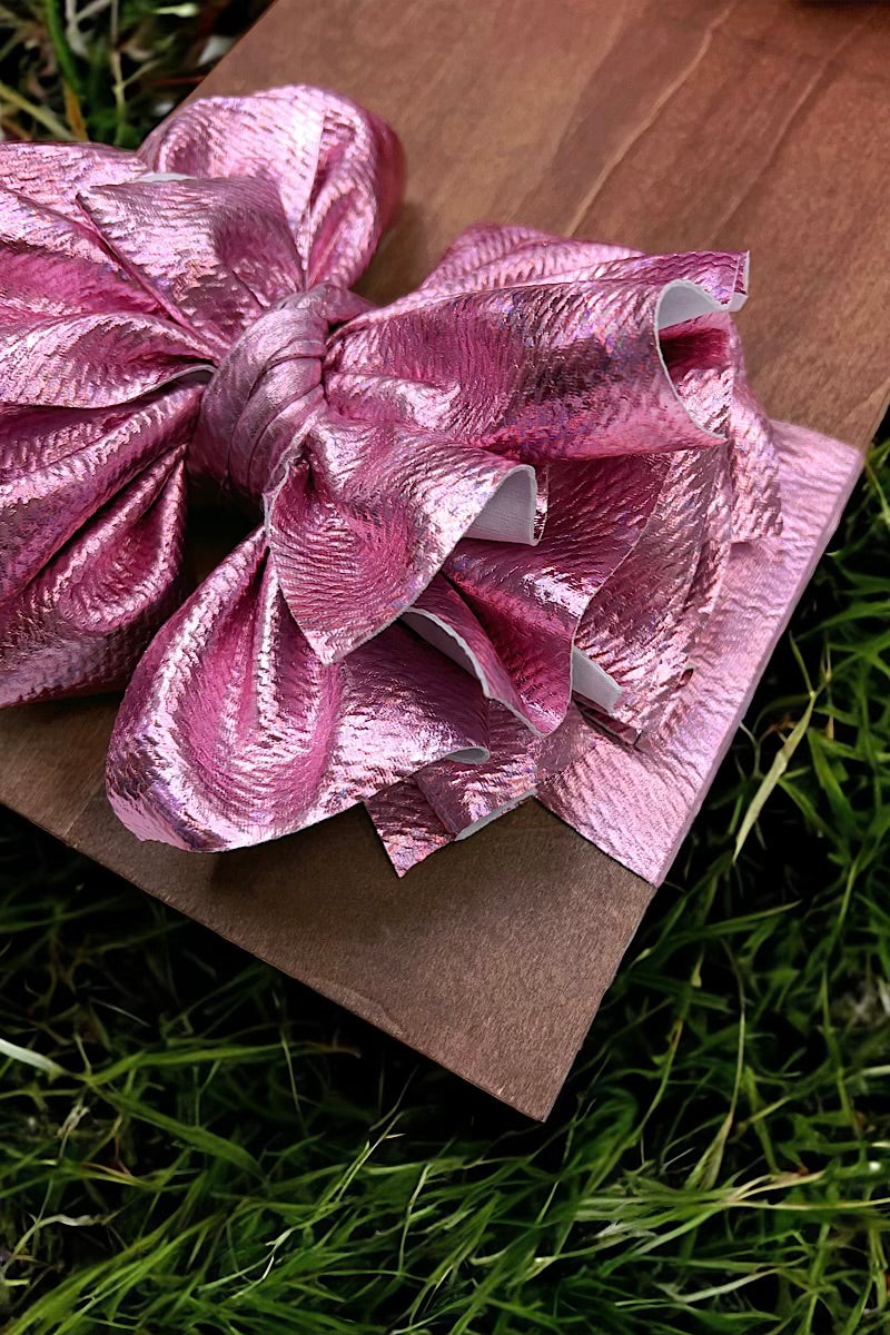 Metallic faux Big tassel printed headbands .F-DLH2460K