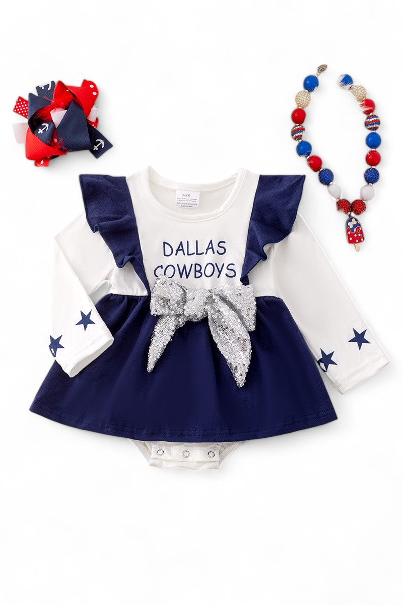 Game day ready? Well we have the perfect baby onesie!