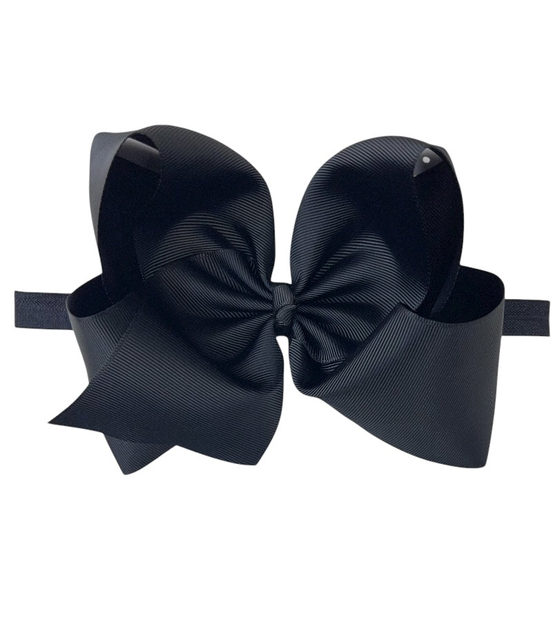 6"Baby headbands available in 10 colors.