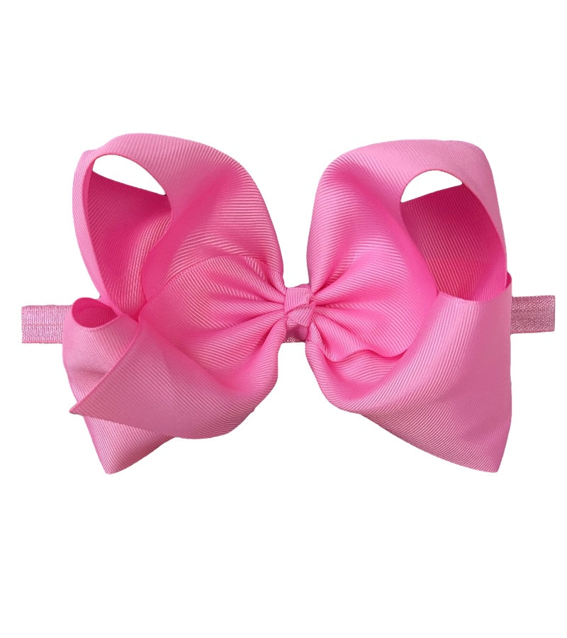 6"Baby headbands available in 10 colors.