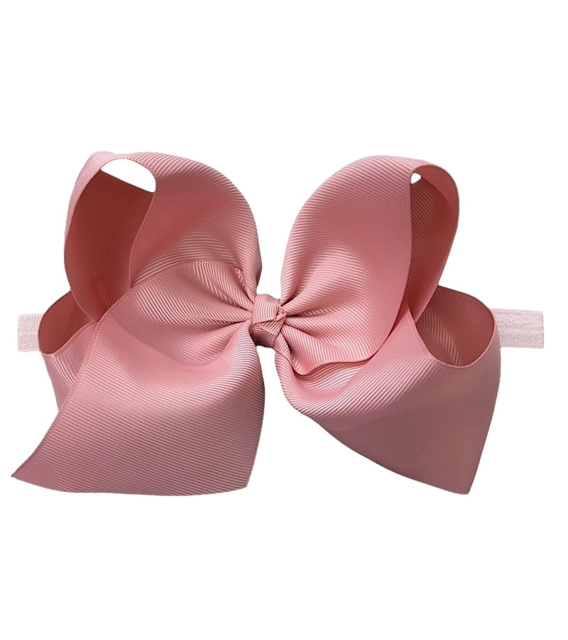 6"Baby headbands available in 10 colors.