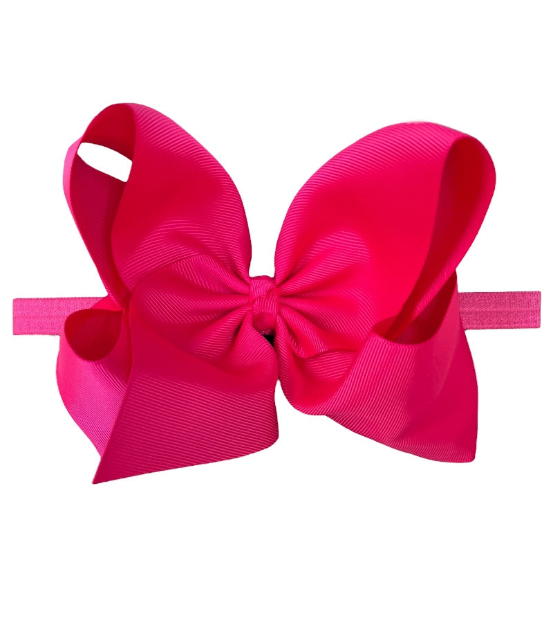 6"Baby headbands available in 10 colors.