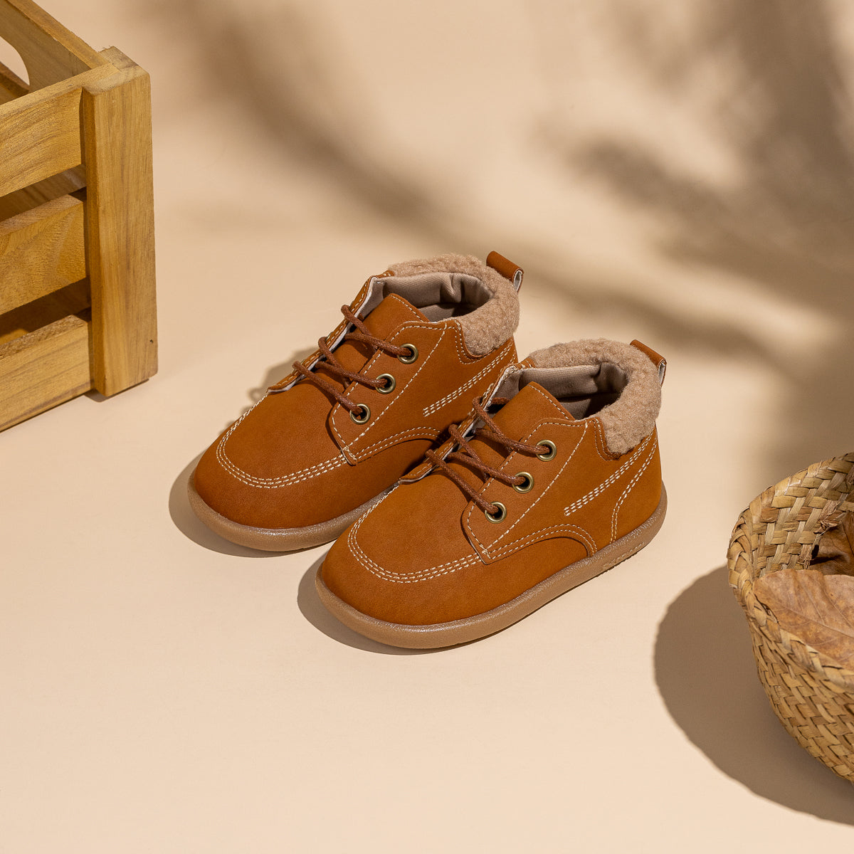 Faux suede cute unisex boots. CG5160