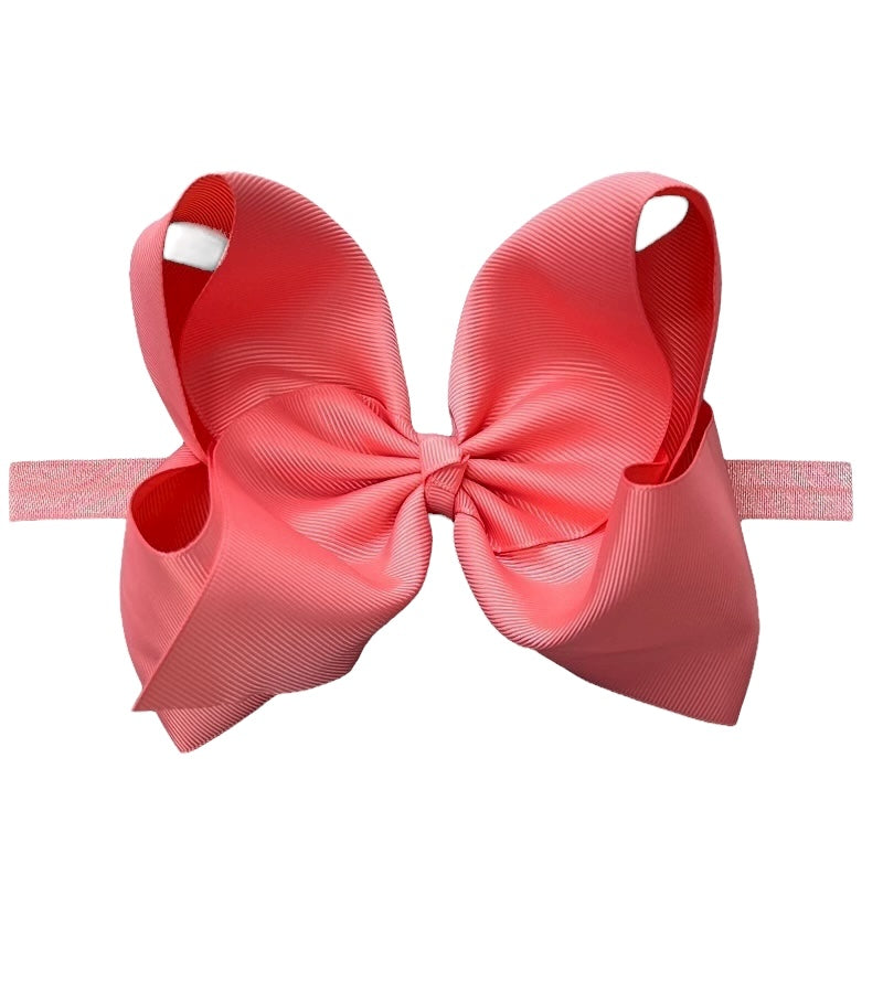 6"Baby headbands available in 10 colors.