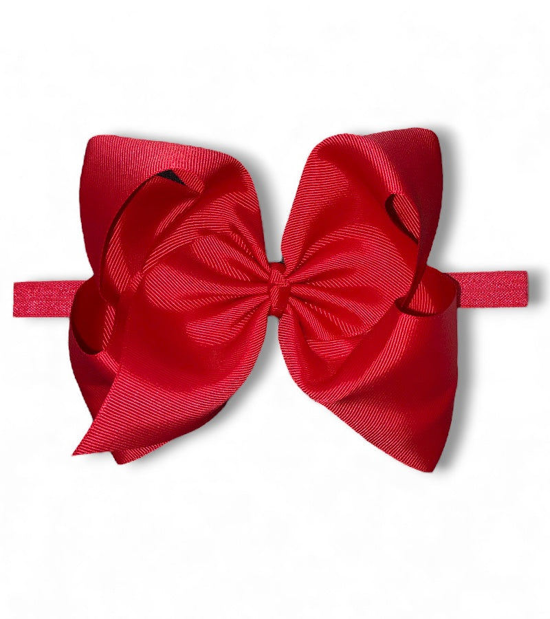6"Baby headbands available in 10 colors.