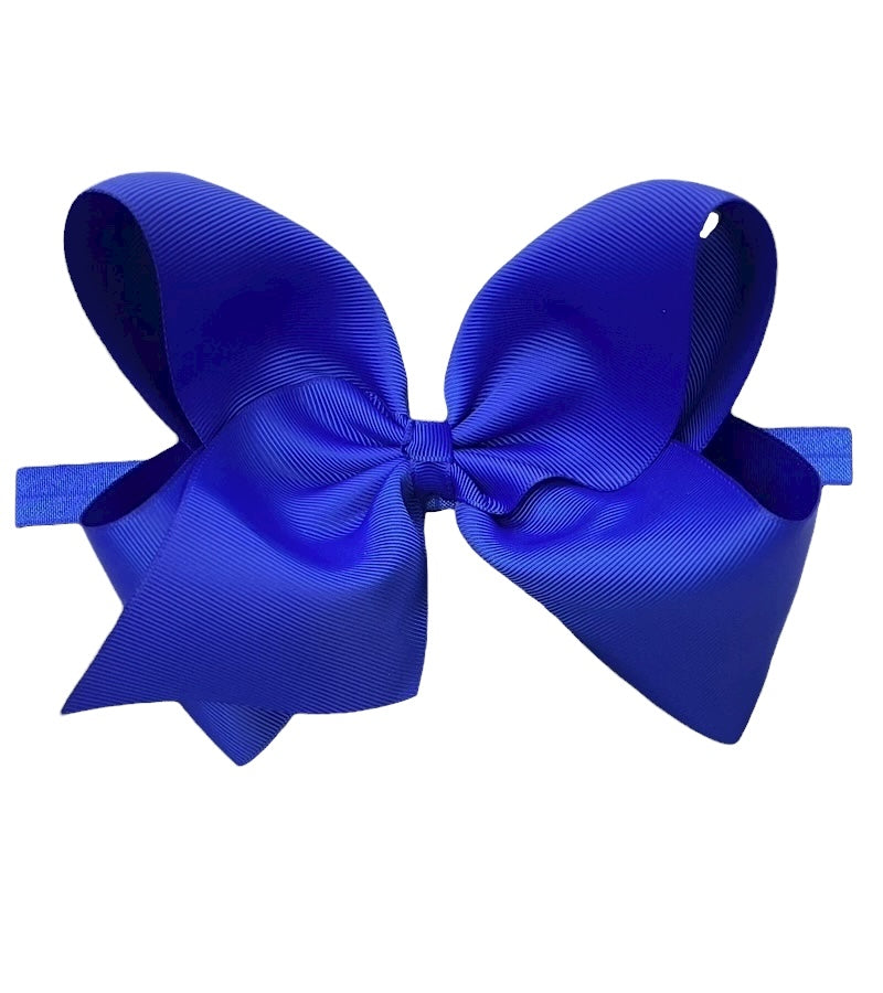 6"Baby headbands available in 10 colors.