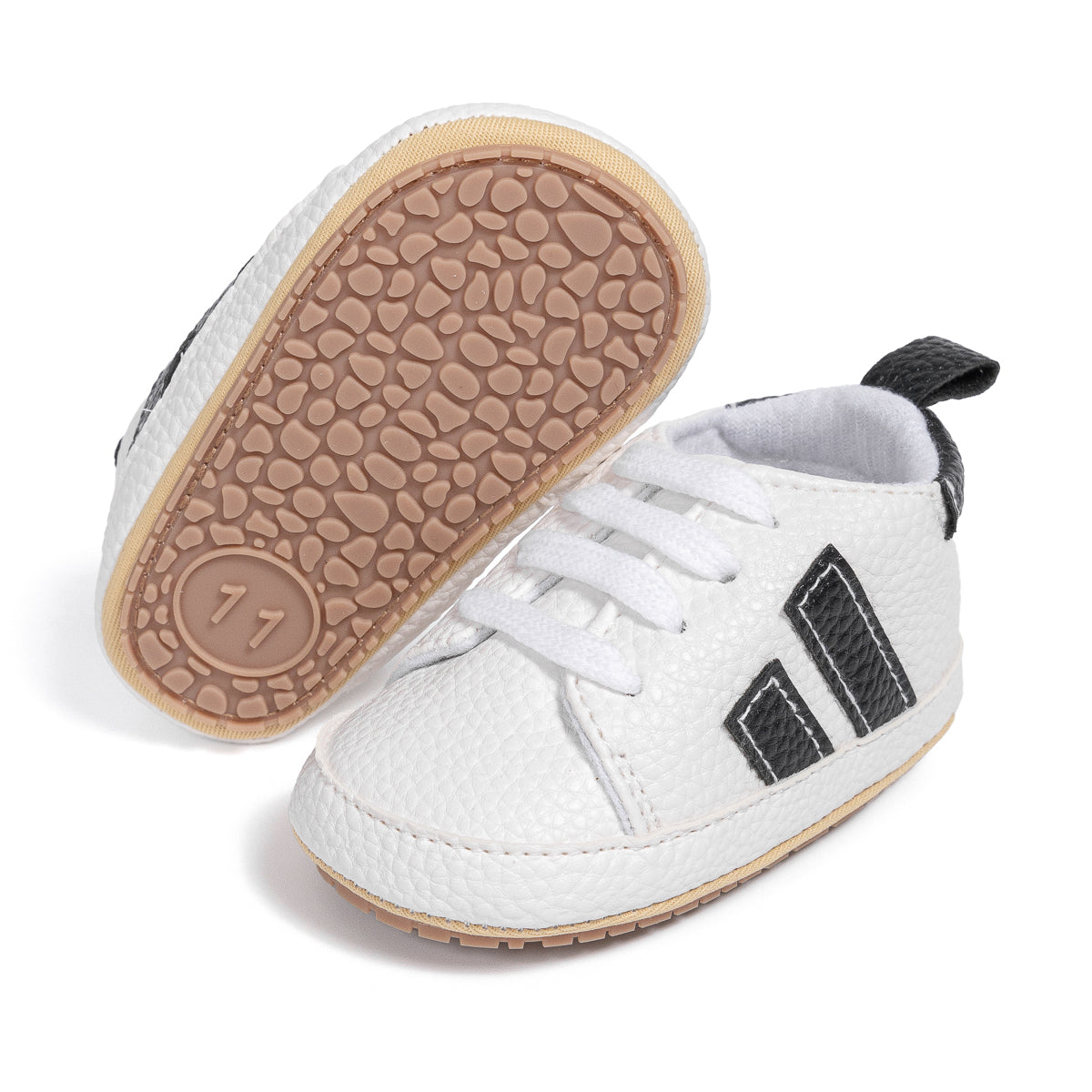 Unisex pleather baby tennis, super cute. PT5107