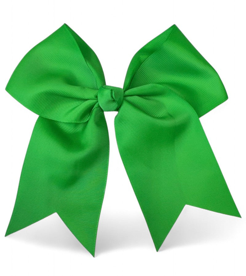 8" X 8" Cheer leader hair bows with alligator clip.