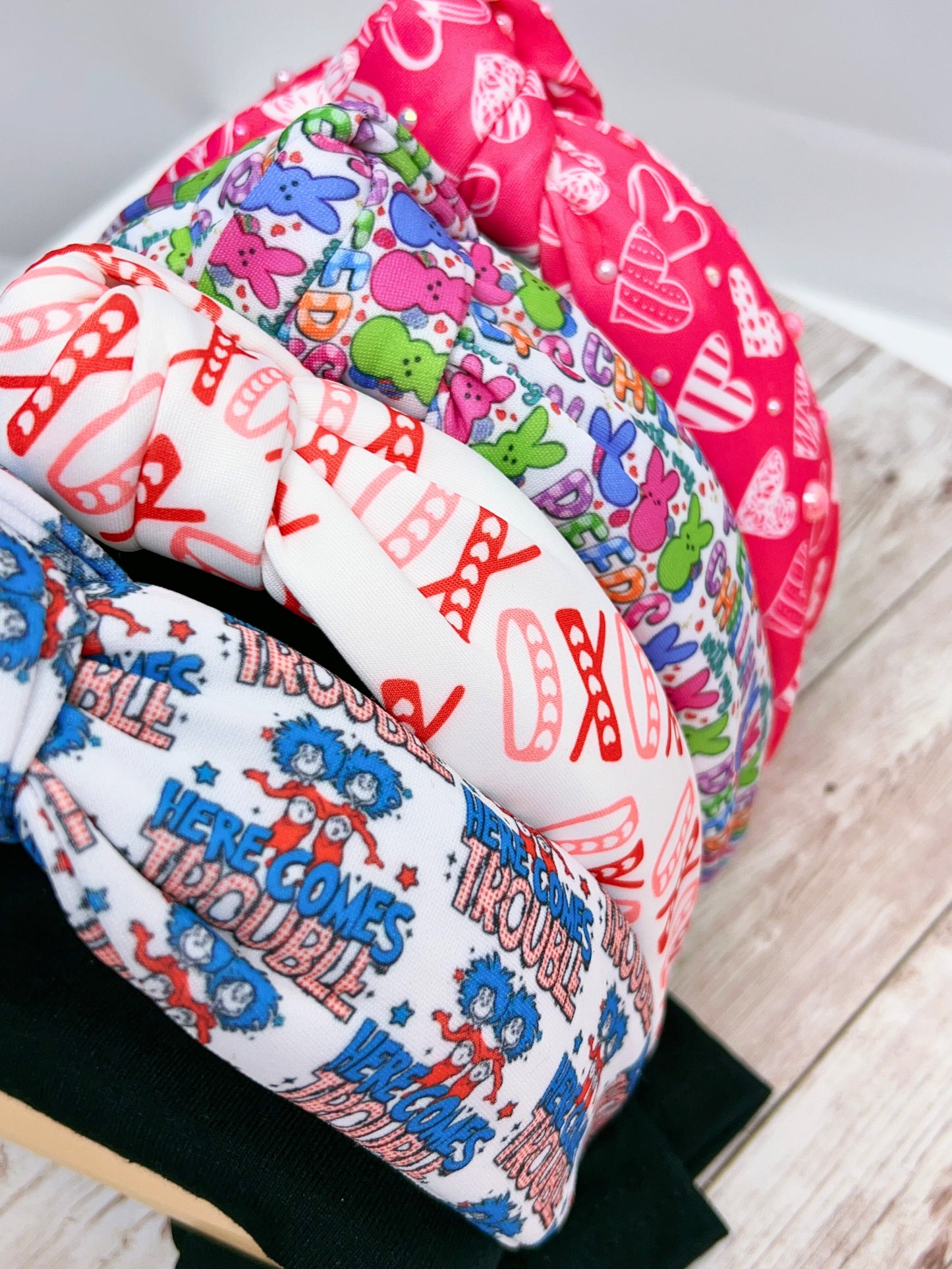 Cute multi-printed girls headband!