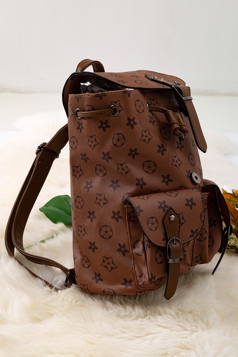 11-inch height pleather backpacks. Available in 4 colors.-