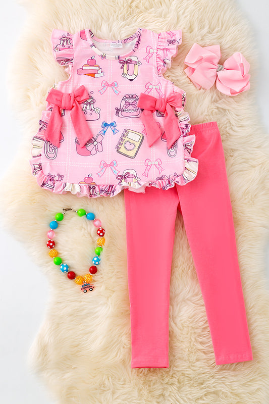 Back to school top & leggings. OFG50531