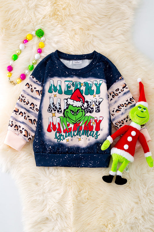 Christmas character multi-print sweatshirt