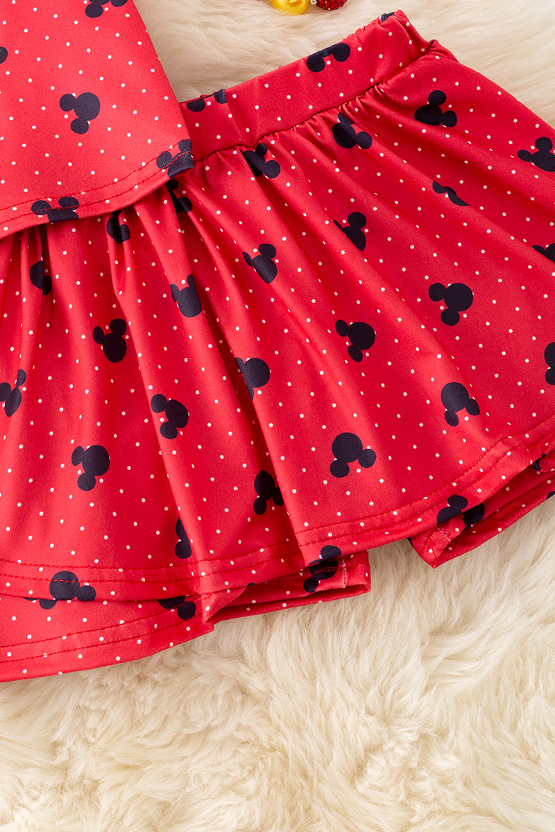 red character top & skort set. OFG50905