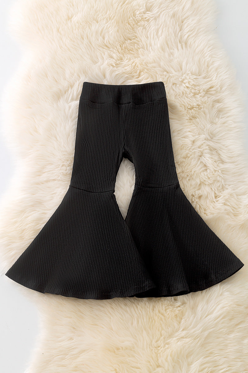 Girls ribbed bell bottoms! (AVAILABLE IN 6 COLORS)