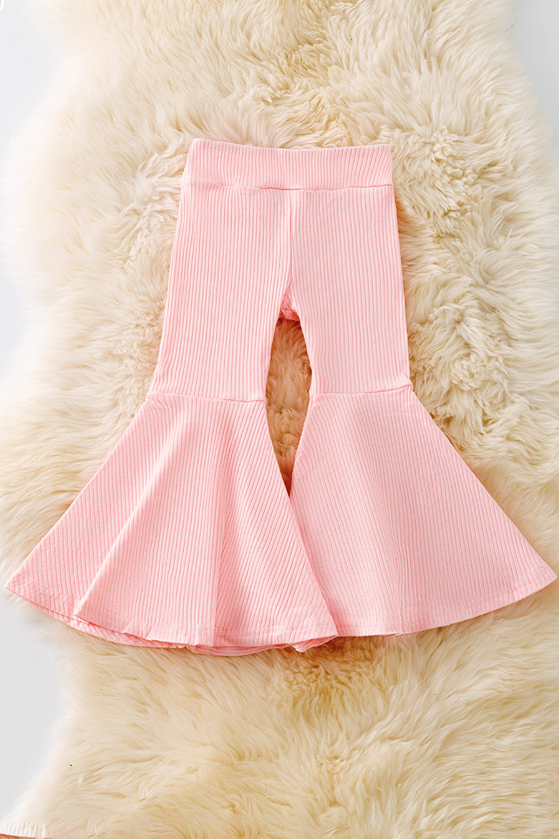 Girls ribbed bell bottoms! (AVAILABLE IN 6 COLORS)