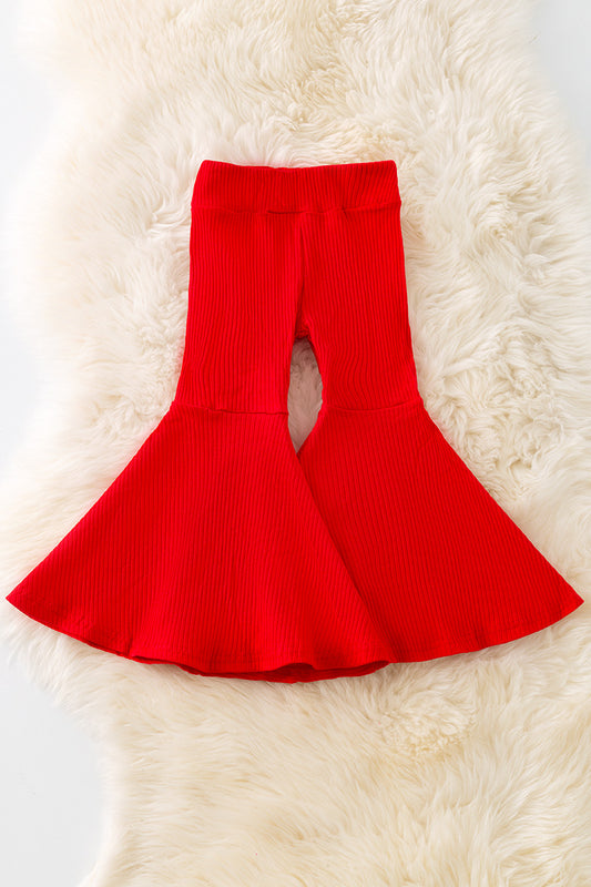 Girls ribbed bell bottoms! (AVAILABLE IN 6 COLORS)