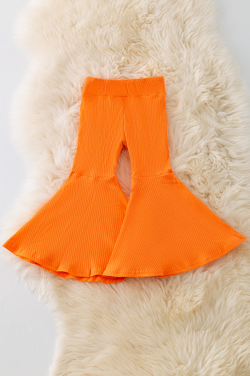 Girls ribbed bell bottoms! (AVAILABLE IN 6 COLORS)