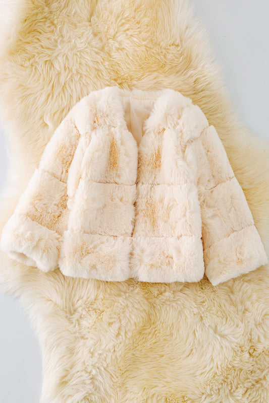 Furr puffy jacket, lux jacket.