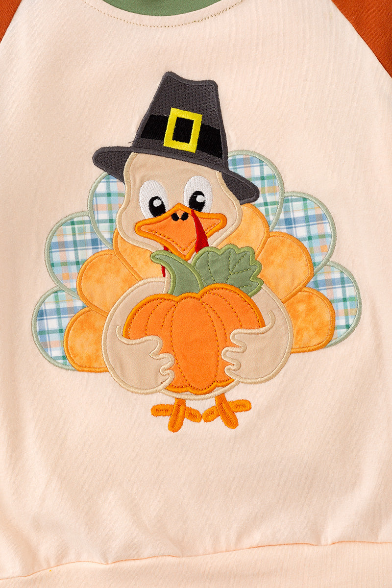 Turkey application boys pullover shirt. TPB60388 M-