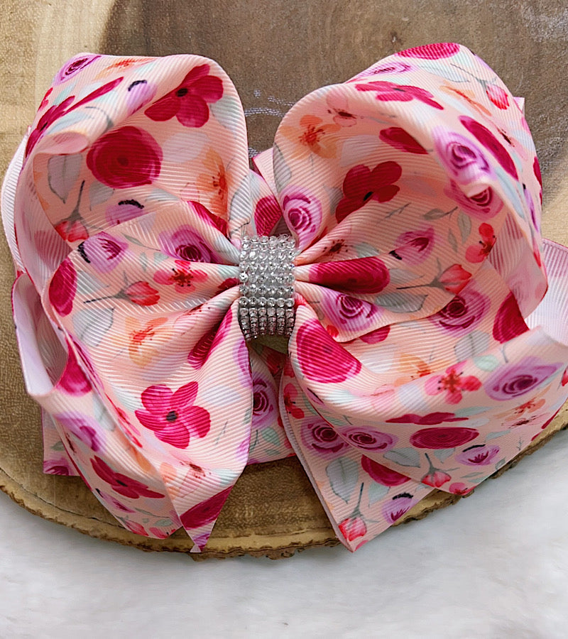 6.5" Wide double layer hair bows.