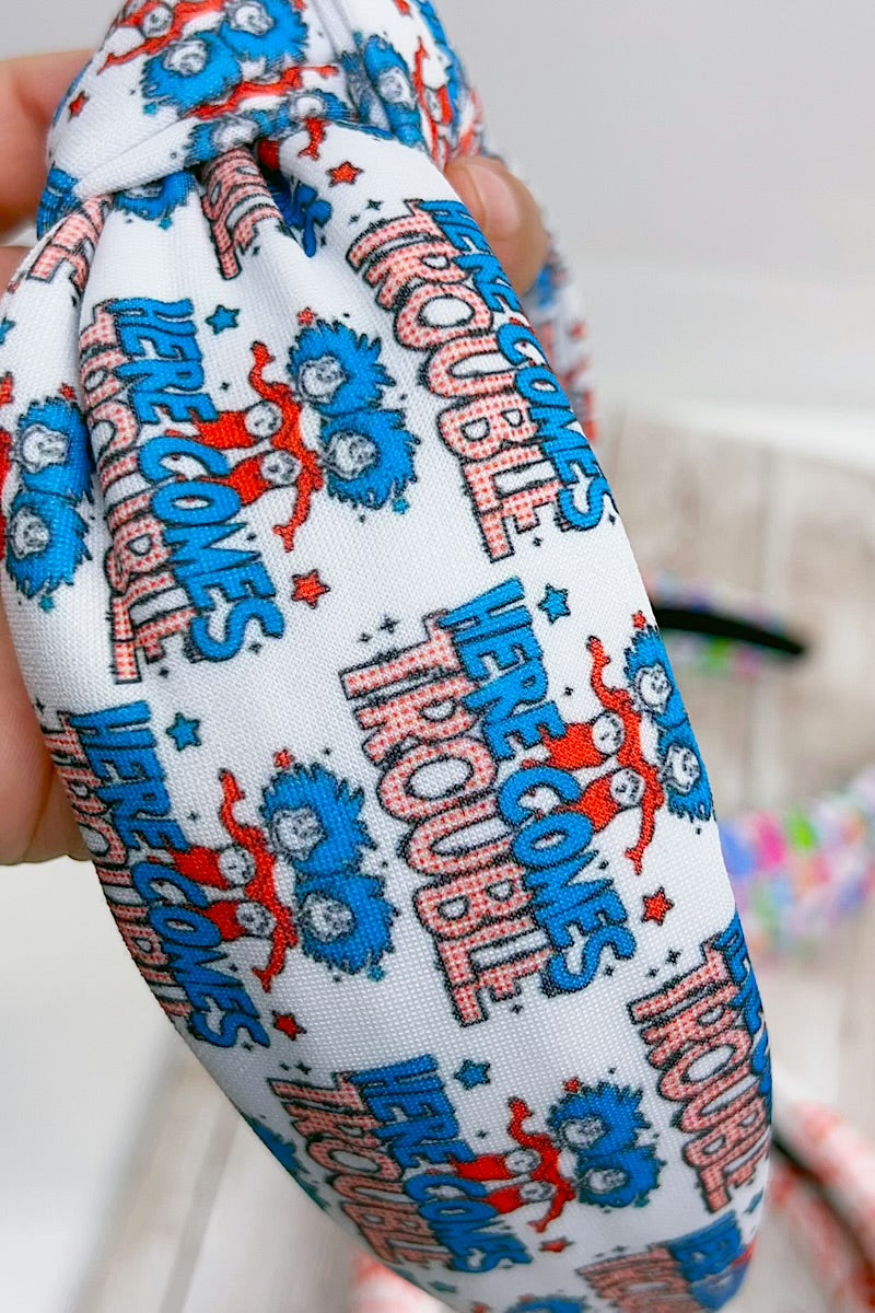 Cute multi-printed girls headband!