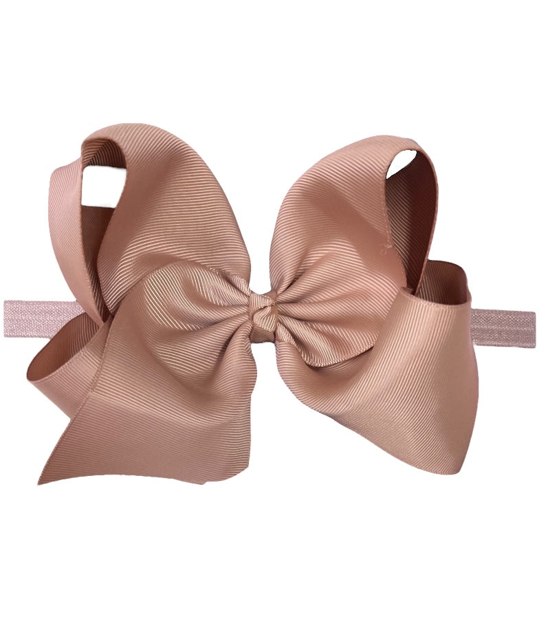 6"Baby headbands available in 10 colors.