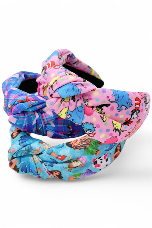 Printed Girls headbands. Hb-2025-A1