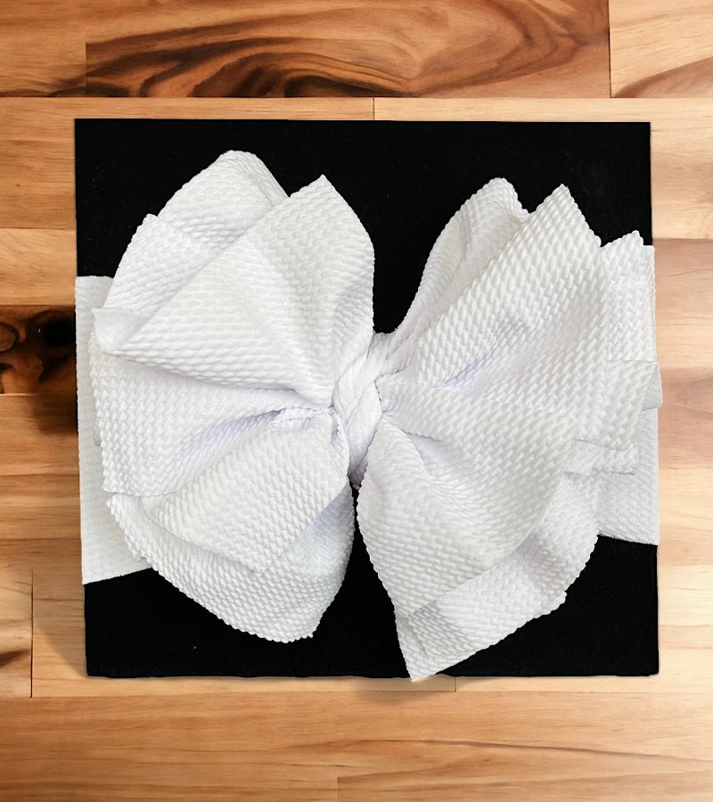 Big tassel textured fabric large headbands.F-DLH2356K