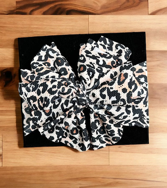 Animal printed large headband. F-DLH2368K