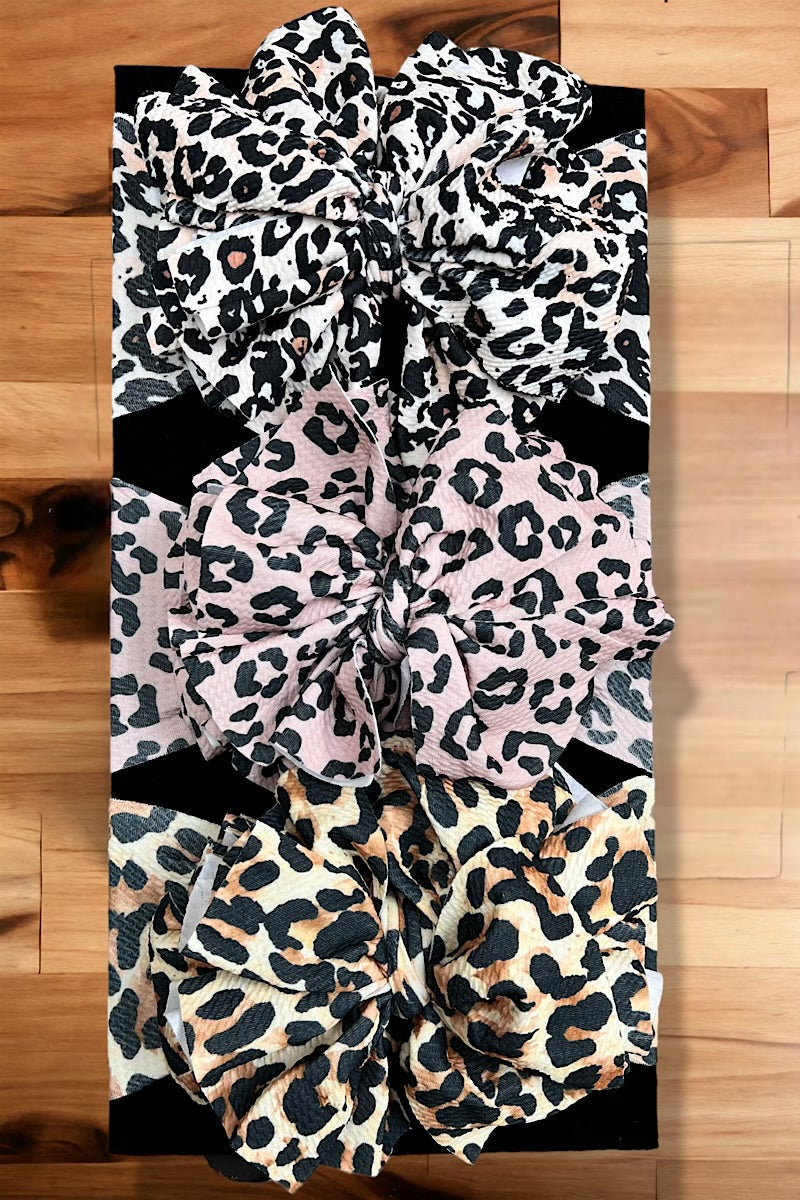 Animal printed large headband. F-DLH2368K