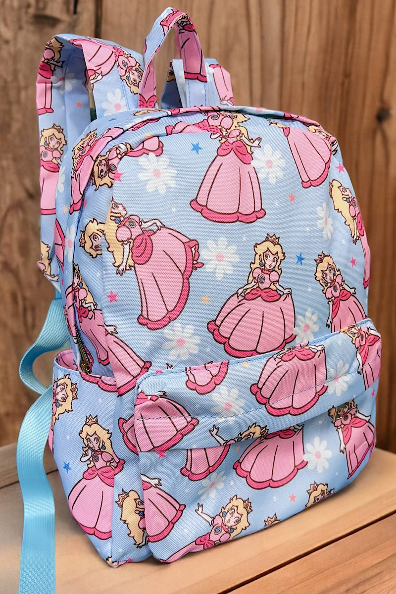 Peaches printed Small size backpack. BP-202323-31