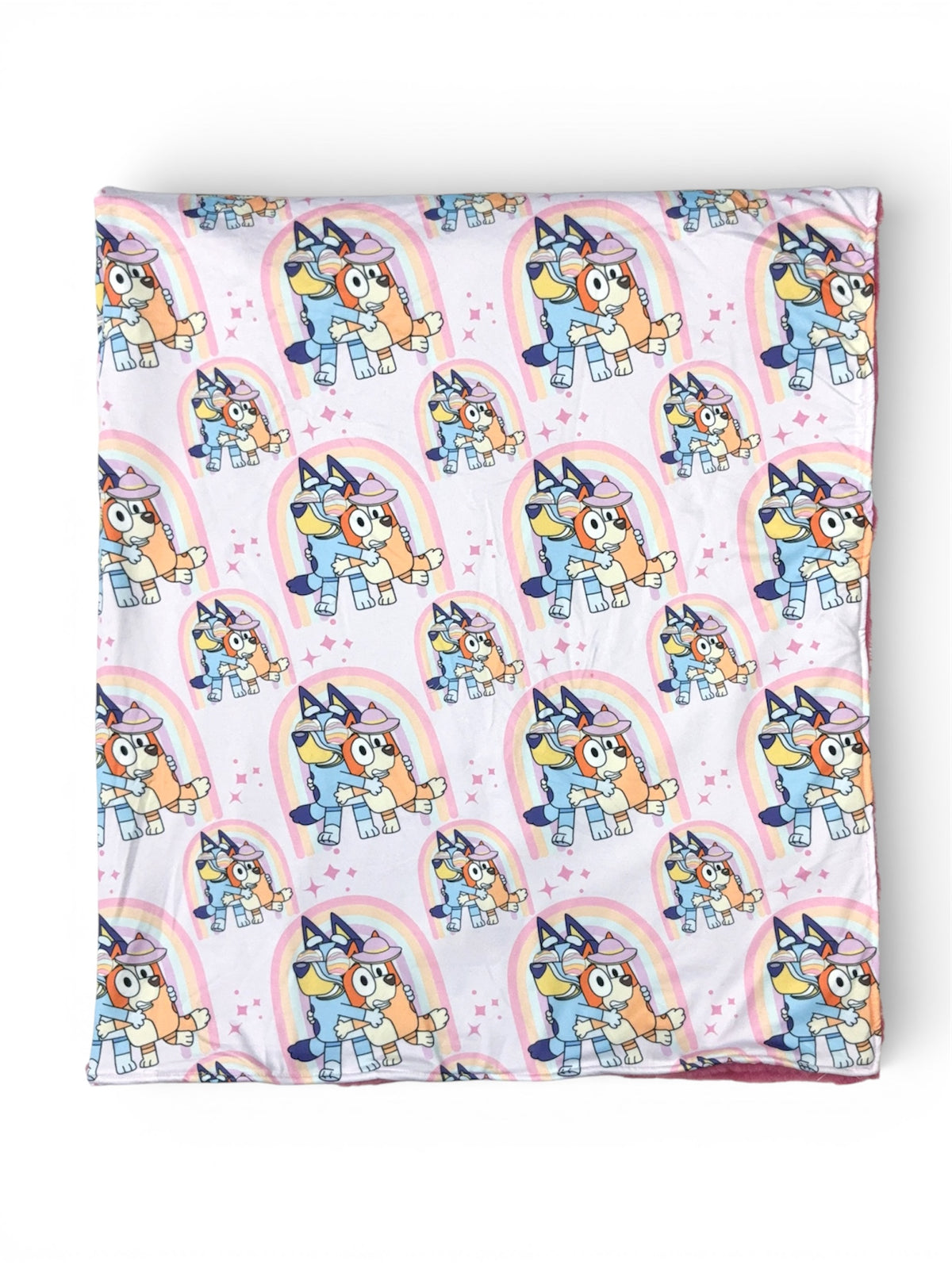 50" x 60" pup printed throw blanket. BL102329-50*60inches