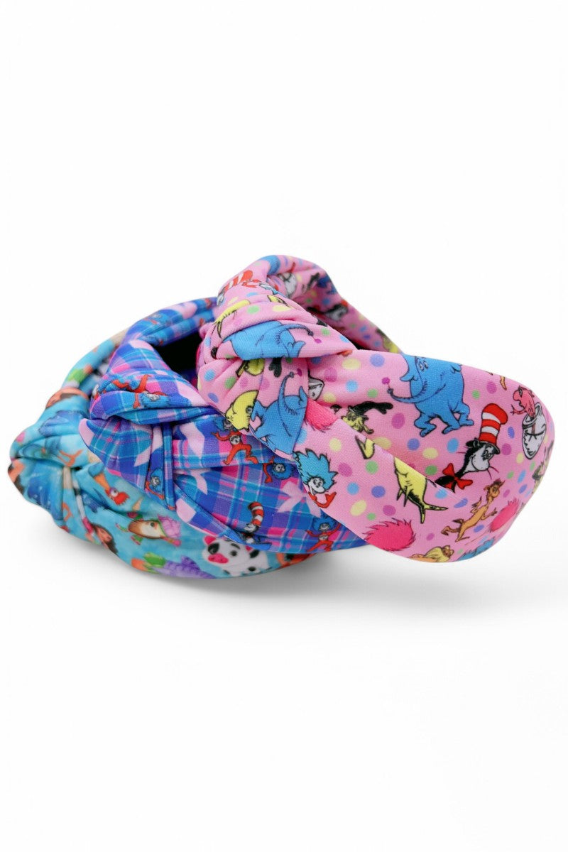 Printed Girls headbands. Hb-2025-A1
