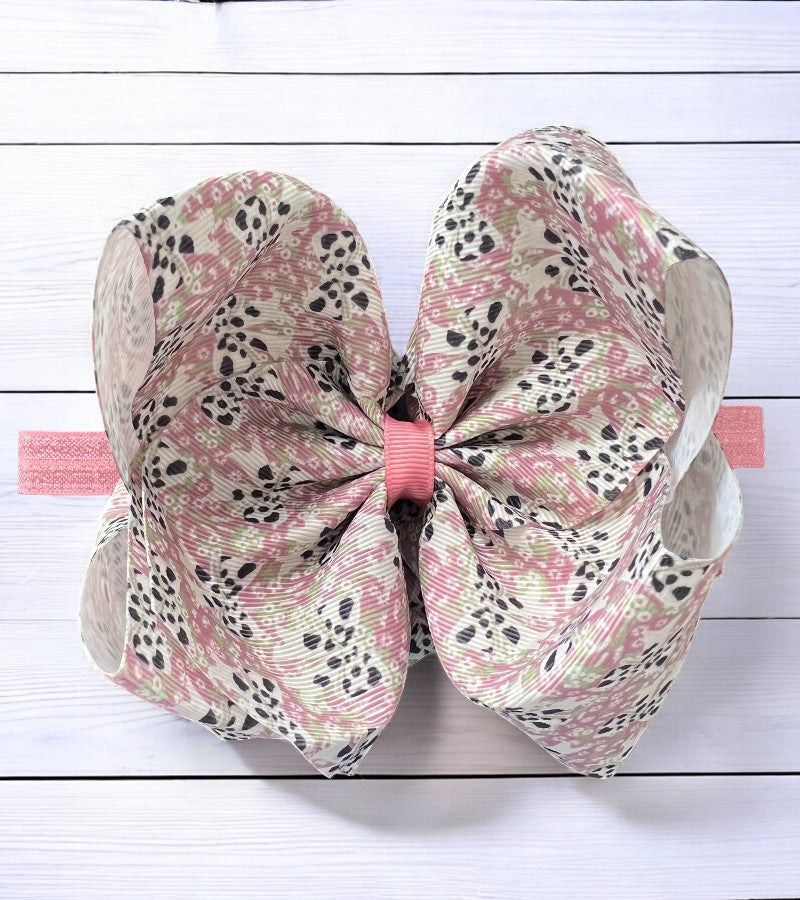 Cute multi printed baby headbands. Available in 5 prints.