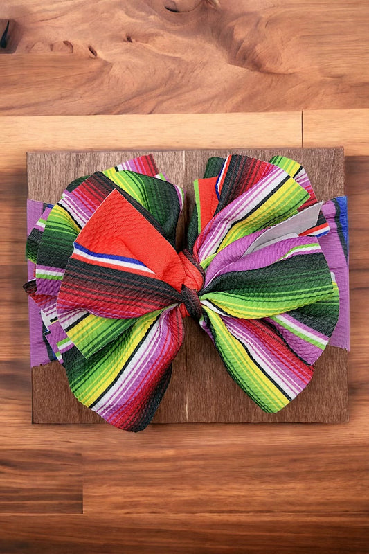 Big tassel printed headband. F-DLH2392K