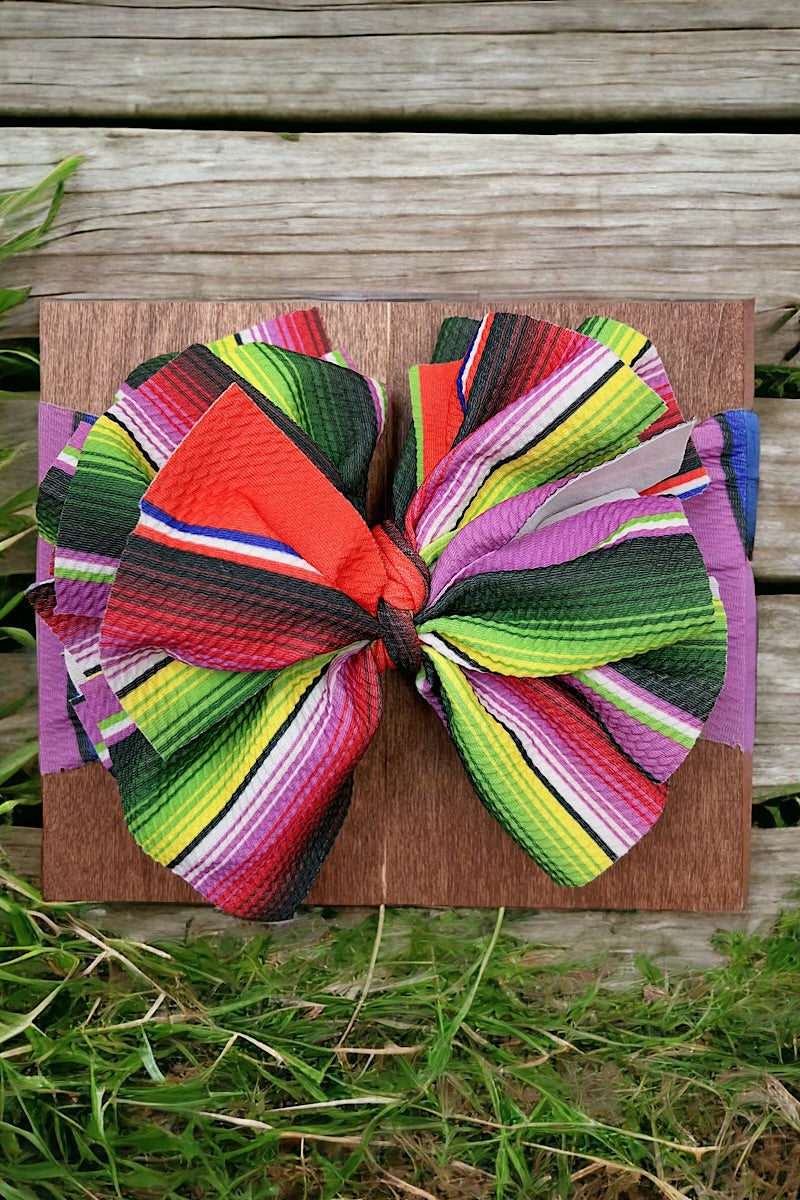 Big tassel printed headband. F-DLH2392K