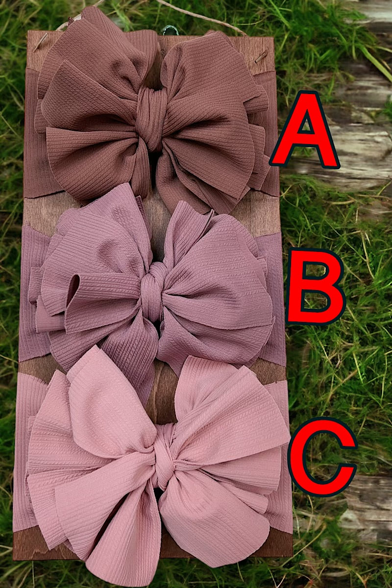 Big tassel printed headbands. HB-202338
