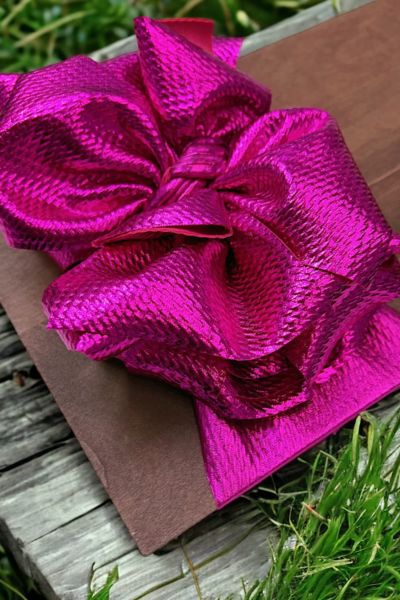 Metallic & mattE faux Big tassel printed headbands. F-DLH2460K